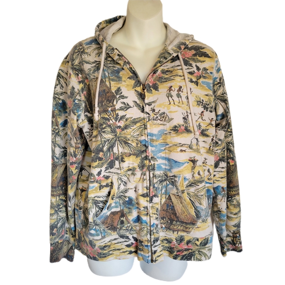Tropical Print Women's Jacket